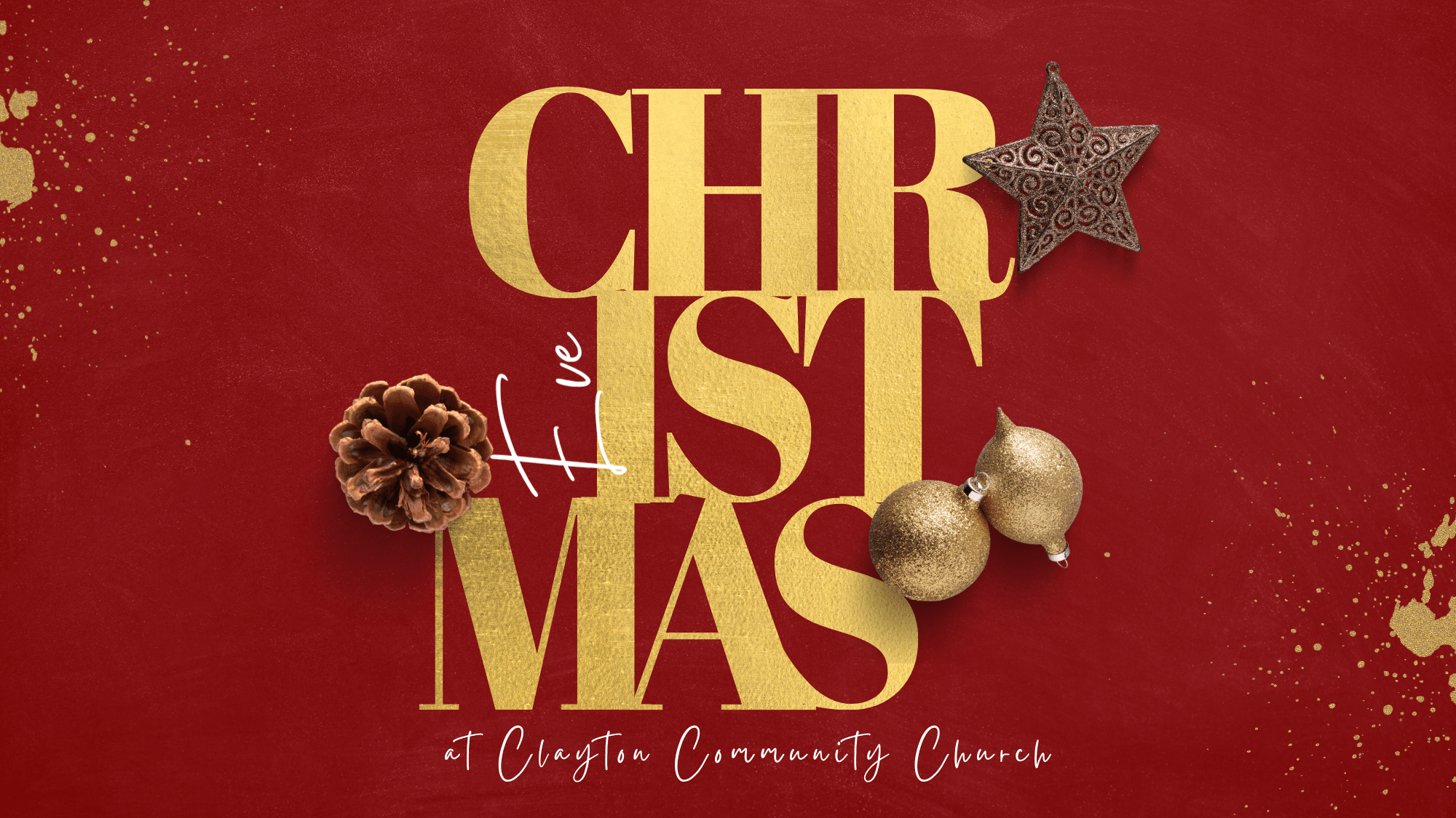 Christmas Eve 2025 (16 x 9 in)