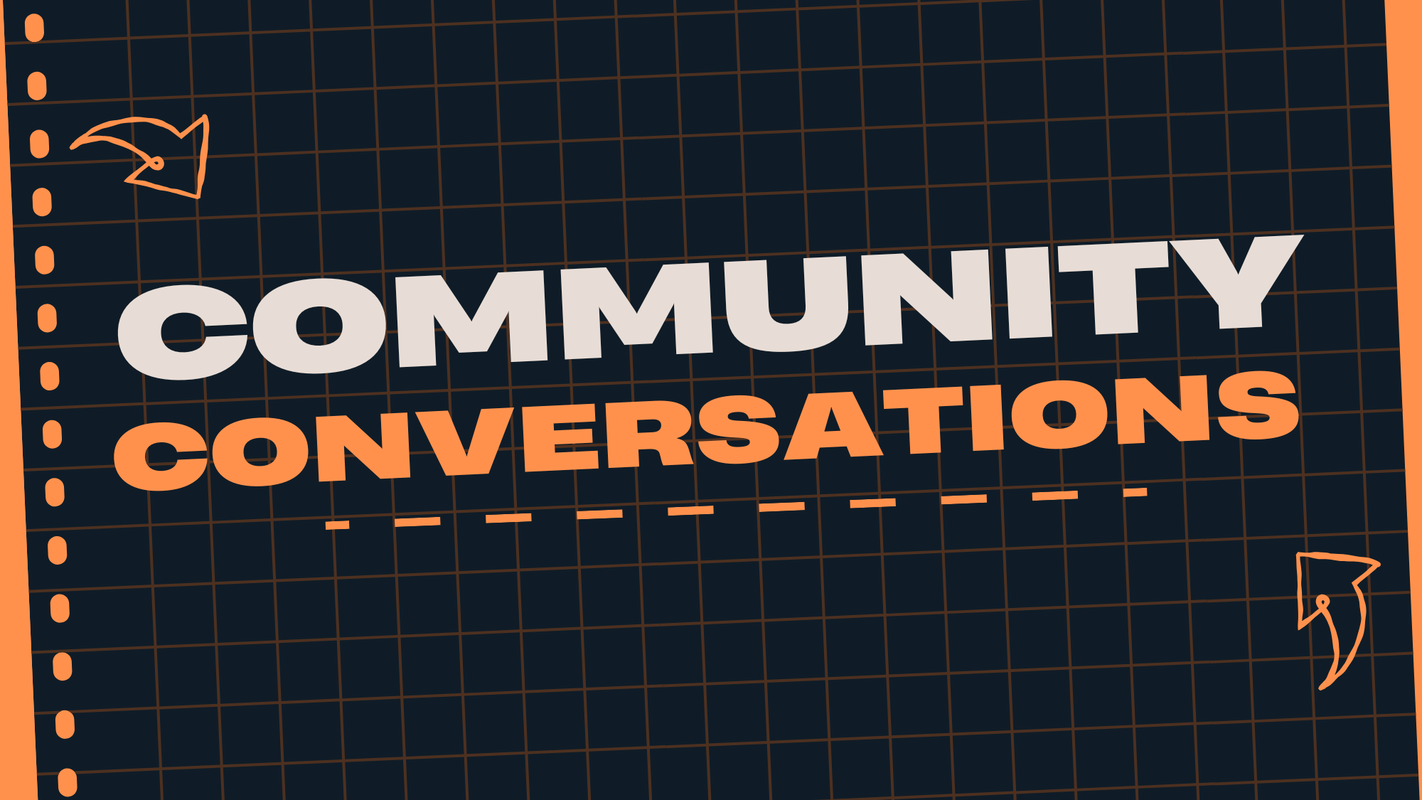 Community Conversations (16 x 9 in)